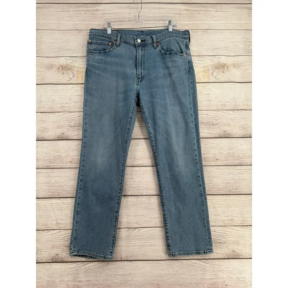 Levi's Premium 541 Athletic Fit Tapered Leg Jeans Mens 36x30 Blue Medium Wash
